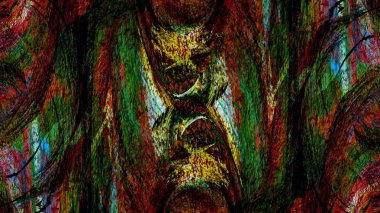 Renkli grunge boyalı duvar arkaplanı