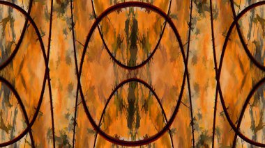 Grunge arkaplanındaki boyalı arkaplan