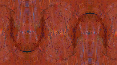 Gelecekçi soyut grunge geometrik modern desen