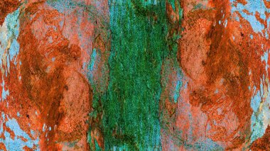 Grunge soyut karışık boyalı arka plan. Zemin veya duvar kağıdı için modern futuristik boyalı duvar