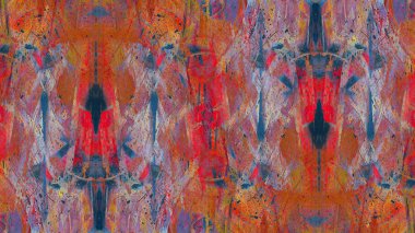 Gelecekçi soyut grunge geometrik modern desen