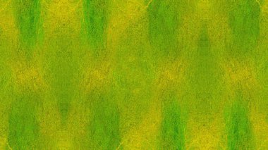 boya ile Soyut Yeşil alçı