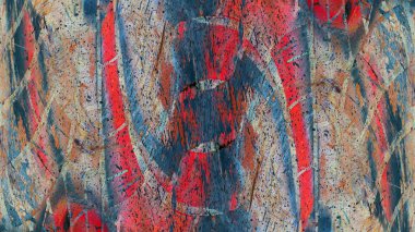 simetrik geometrik grunge arka plan