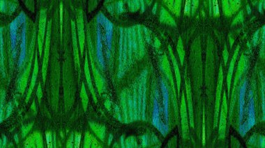 boya ile yeşil sıva