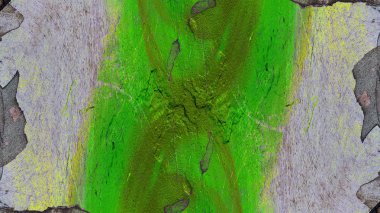 Yeşil grunge duvar arkaplanı