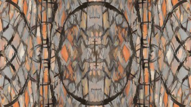 Gelecekçi soyut grunge geometrik modern desen