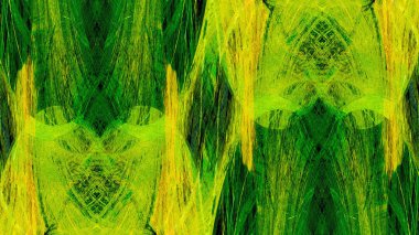 Yeşil grunge duvar arkaplanı