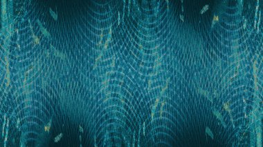 Noktalarda paslı metal desen boya ve gamzeler