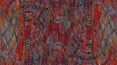 simetrik geometrik grunge arka plan