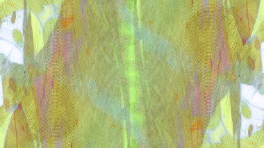 Yeşil grunge duvar arkaplanı