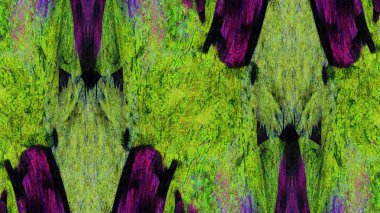 boya ile yeşil sıva