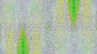 boya ile yeşil sıva