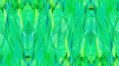 boya ile yeşil sıva