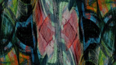 Renkli grunge boyalı duvar arkaplanı