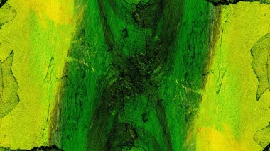 Yeşil grunge duvar arkaplanı