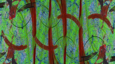 simetrik geometrik grunge arka plan