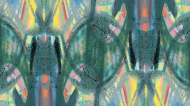 eski yıpranmış alçı duvar boya ile