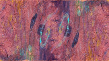 Renkli grunge boyalı duvar arkaplanı