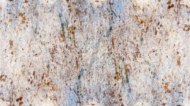 Eski boyalar ve alçıdan oluşan mavi dokular ya da arka plan duvarları