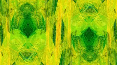 Yeşil grunge duvar arkaplanı