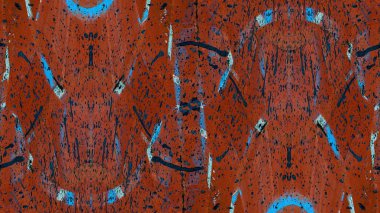 Gelecekçi soyut grunge geometrik modern desen