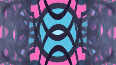 Gelecekçi soyut grunge geometrik modern desen