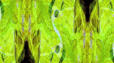 boya ile yeşil sıva