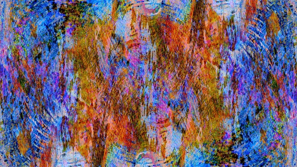 Grunge abstrato misto fundo pintado. Dor futurista moderna — Fotografia de Stock