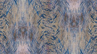 eski yıpranmış alçı duvar boya ile