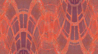 Gelecekçi soyut grunge geometrik modern desen