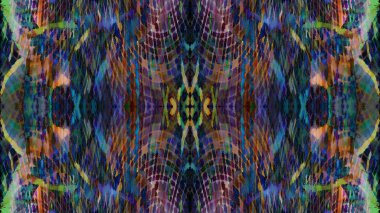 Noktalarda paslı metal desen boya ve gamzeler