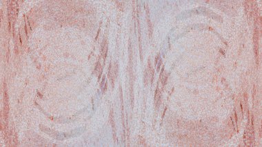 Noktalarda paslı metal desen boya ve gamzeler