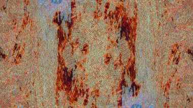Metal zemininde pas olan eski çatlak boyanın grunge dokusu.