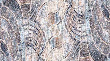 Eski grunge Vintage Retro desen ile arka plan soyut antika doku yıpranmış. 16:9 en boy oranı