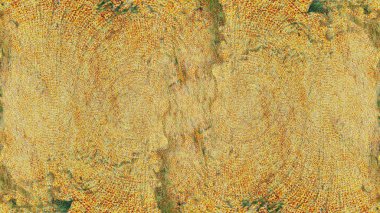 alçı ile büyük bir çatlak