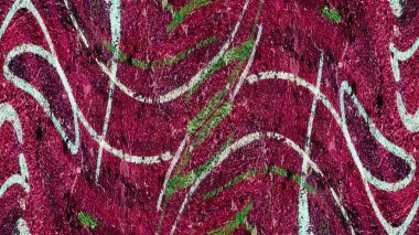 Eski grunge Vintage Retro desen ile arka plan soyut antika doku yıpranmış. 16:9 en boy oranı