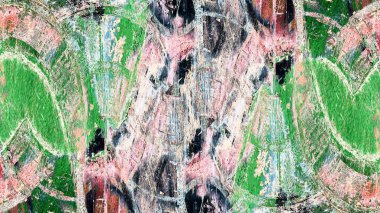 Eski renk grunge Vintage Retro desen ile arka plan soyut antika doku yıpranmış. 16:9 en boy oranı