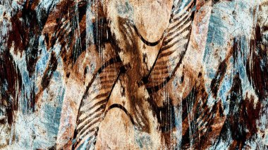 Eski grunge Vintage Retro desen ile arka plan soyut antika doku yıpranmış. 16:9 en boy oranı