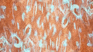 Eski renk grunge Vintage Retro desen ile arka plan soyut antika doku yıpranmış. 16:9 en boy oranı