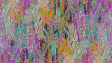 eski yıpranmış alçı duvar boya ile