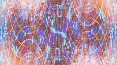 simetrik geometrik grunge arka plan