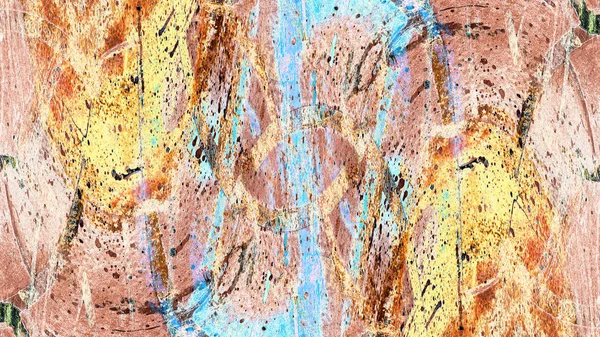 Eski grunge Vintage Retro desen ile arka plan soyut antika doku yıpranmış. 16:9 en boy oranı