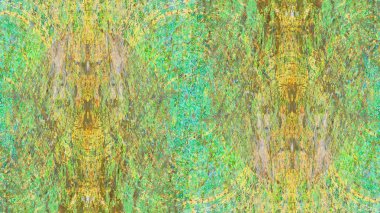 boya ile yeşil sıva