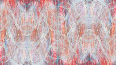 Gelecekçi soyut grunge geometrik modern desen