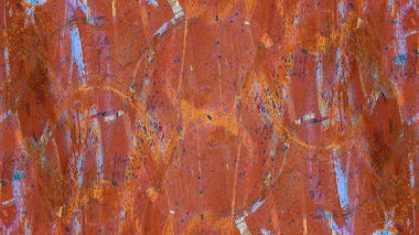 boya ile kahverengi sıva