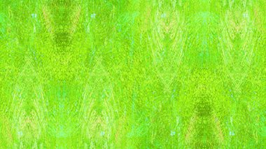 boya ile yeşil sıva