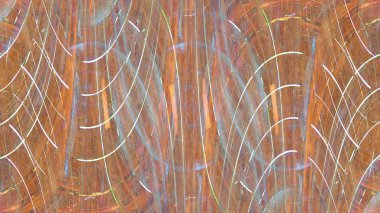 boya ile kahverengi sıva