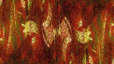 boya ile kahverengi sıva