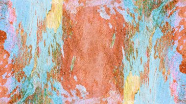 Soyut boyalı grunge duvar