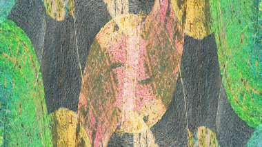 Yeşil grunge duvar arkaplanı